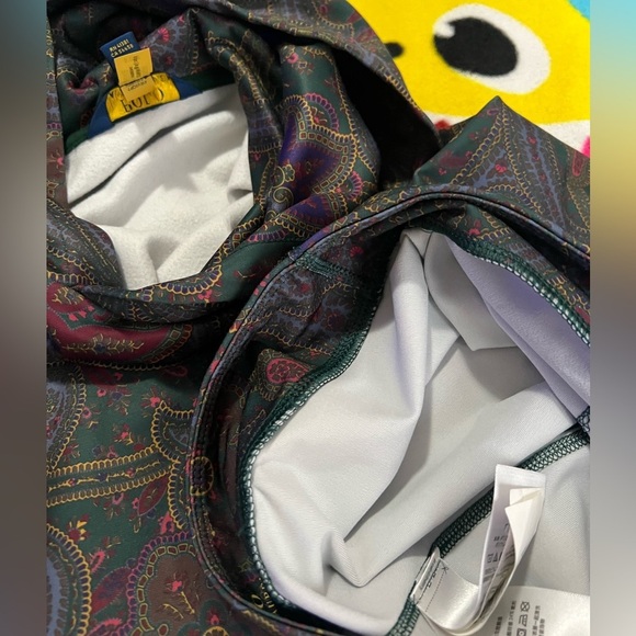 Polo Ralph Lauren Paisley Matching Set. Fleece Hoodie + Interlock Leggin… - Picture 14 of 15